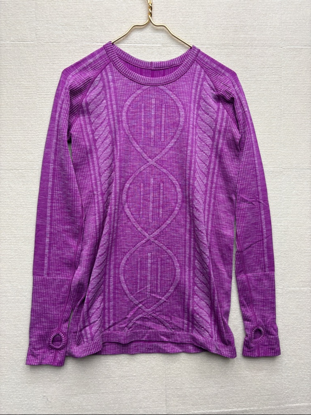 Lululemon | 10 Purple Long-Sleeve Knit Top - Women